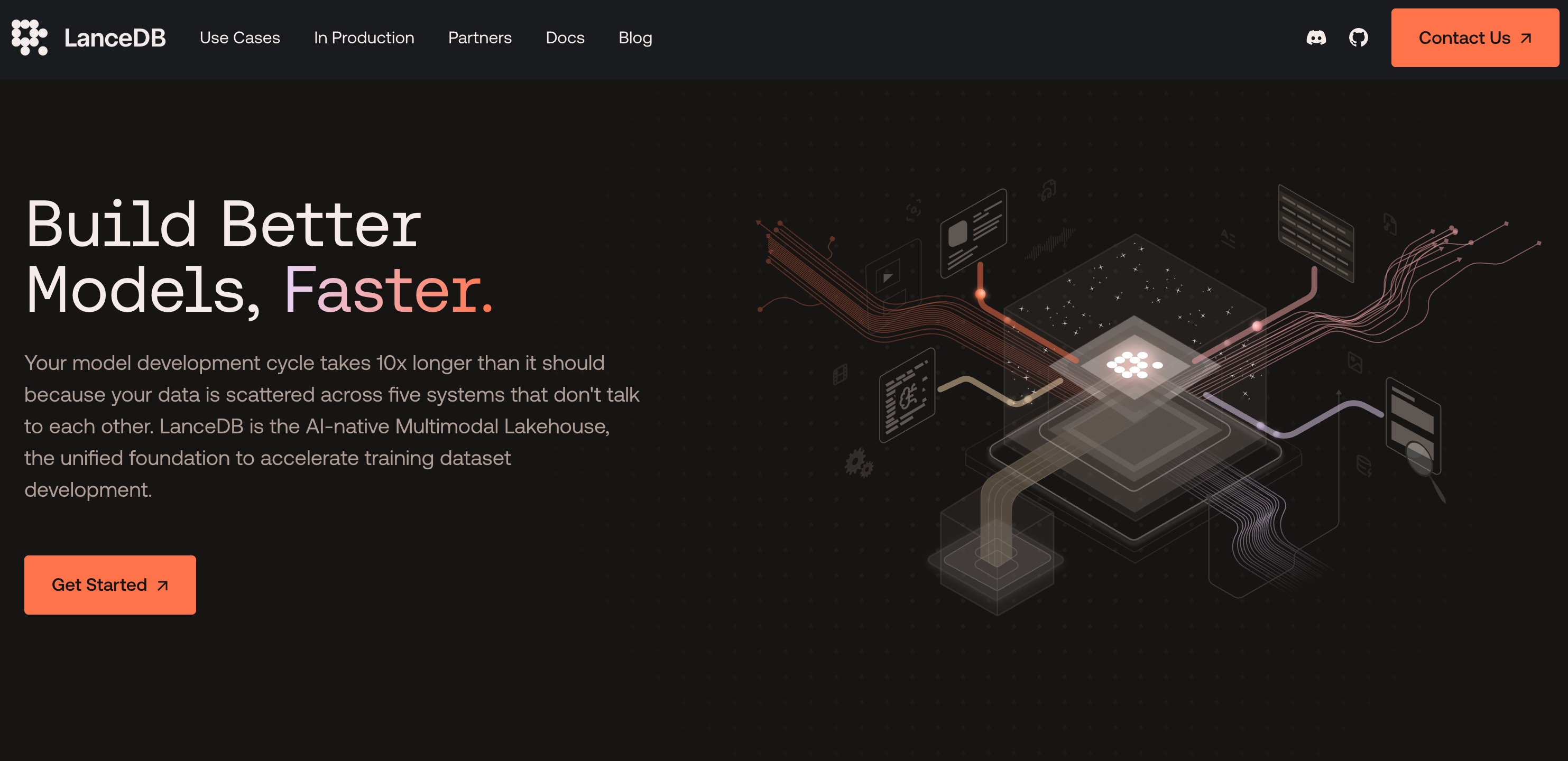 LanceDB serverless multimodal vector database